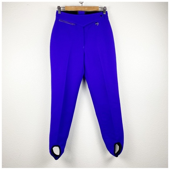 Obermeyer Vintage Purple Ski‎ Pants Size 10 - Picture 1 of 9